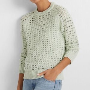 NWOT Club Monaco Open Stitch Sweater